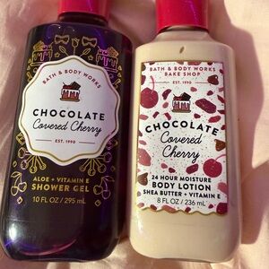 Bath and body works chocolate covered cherries  I also have one spray
